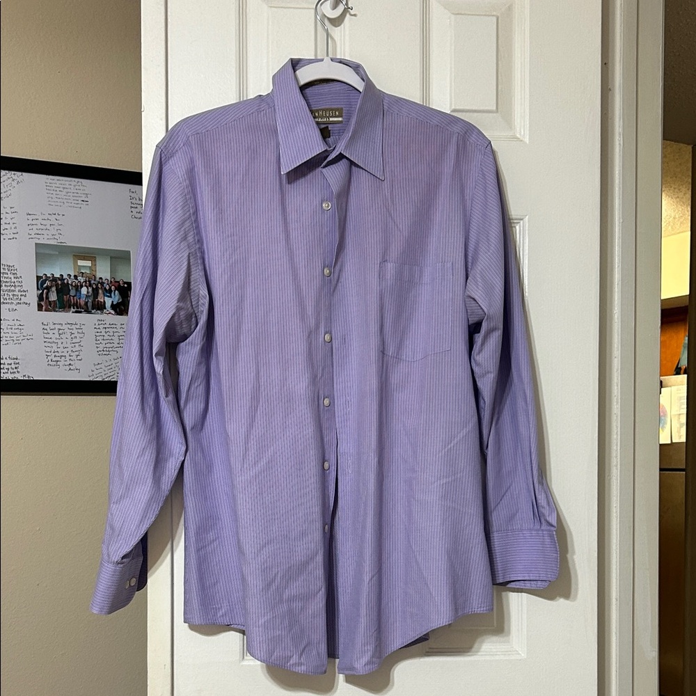 Van Heusen Lavender Dress Shirt